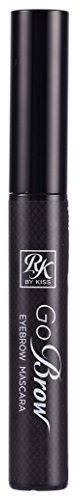Kiss Go Brow Eyebrow Mascara Black Dark Brown (6 Pieces)