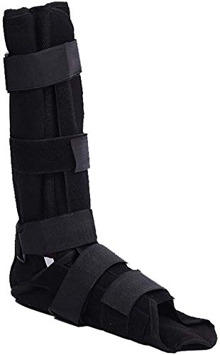 BRACE BRACE BRACE DROP APPLATEUR DE PIED DE CHARGE SUPPORT SUPPORT DE CALF SUPPORT DE LA BANDRE DE LA CHAISSON DE LA CHEVEURE DE FRACTURE DE LA CHANGEMENT LIGRATION BANDAGE ORTHOTIQUE (Couleur: Grand)