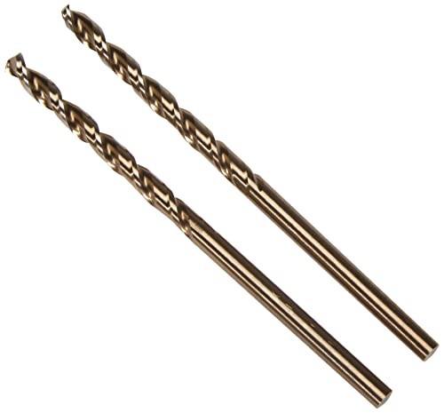 Dewalt Metallbohrer Extreme HSS-Co (3x61x33 mm, für den Einsatz in hochlegierten Stählen bis 1.100 N/mm² Zugfestigkeit, Grau- und Temperguss, säure- und hitzebeständige Stählen, 2 Stück) DT4902-QZ