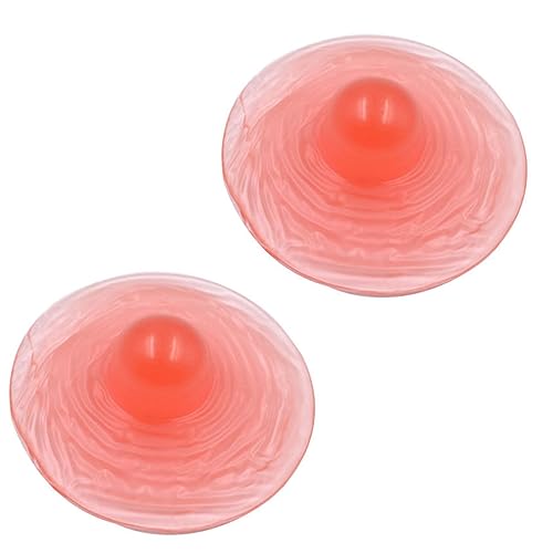 ZEZEFUFU 2* Skin Color Sexy False Nipple for Crossdresser Simulation Stickers Female Adult Silicone False Nipple