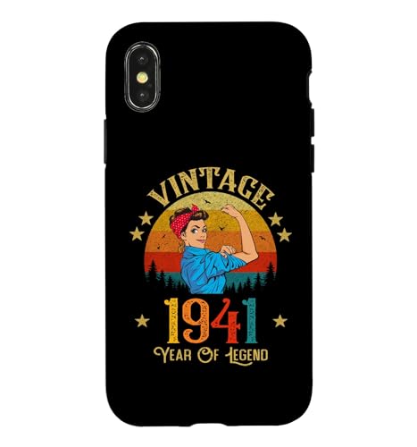 ���B���e�[�W 1941 �a�����v���[���g �����p �ʔ��� 85�� �M�t�g �X�}�z�P�[�X iPhone X/XS �p