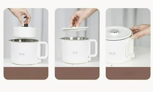 Tetera eléctrica portátil de acero inoxidable 1L miniatura 7