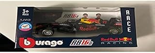 Bburago B18-38055P 1:43 F1 Aston Martin RED Bull Racing RB16B Perez, Assorted Colours