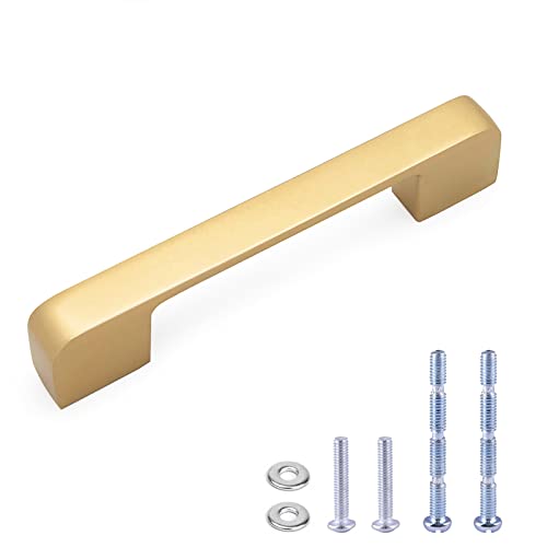 WEAVERBIRD Tirador para armario (96 mm, 10 unidades), color dorado Cover