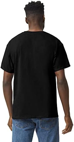 Gildan mens Heavy Cotton T-shirt, Style G5000, Multipack Shirt, Black (2-pack), X-Large US - 3