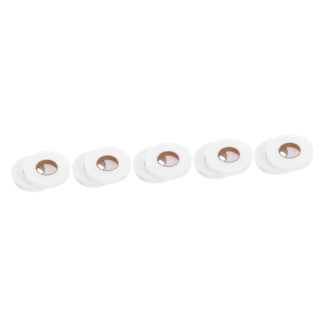 SEWACC 10 Rollos De Doble Cara Para Tela Costura De Algodón Tira De De Doble Cara De Alfombra De Caras De Dobladillo De Costura De Cortina ，