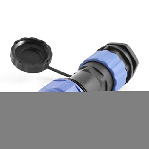 Conector aviación impermeable SD20-4 20 mm miniatura 3
