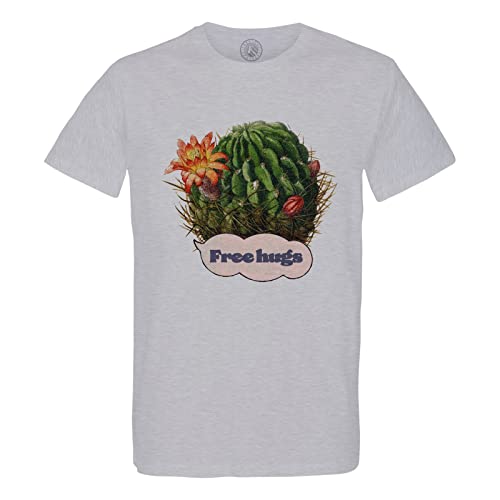 T-shirt homme coton bio imprimé botanique idéal pour le week-end