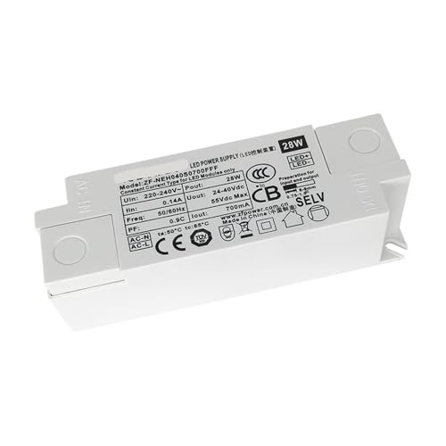 Controlador LED de corriente constante con potencia de 28W para iluminar paneles sin parpadeo 4