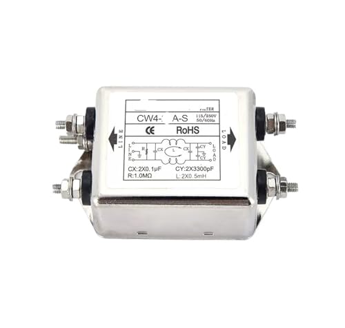 AC�P��220V�[�q�� �p���[�t�B���^�[�� CW4-6A-S(004) 10A(CW4-10A-S Bolt interface)