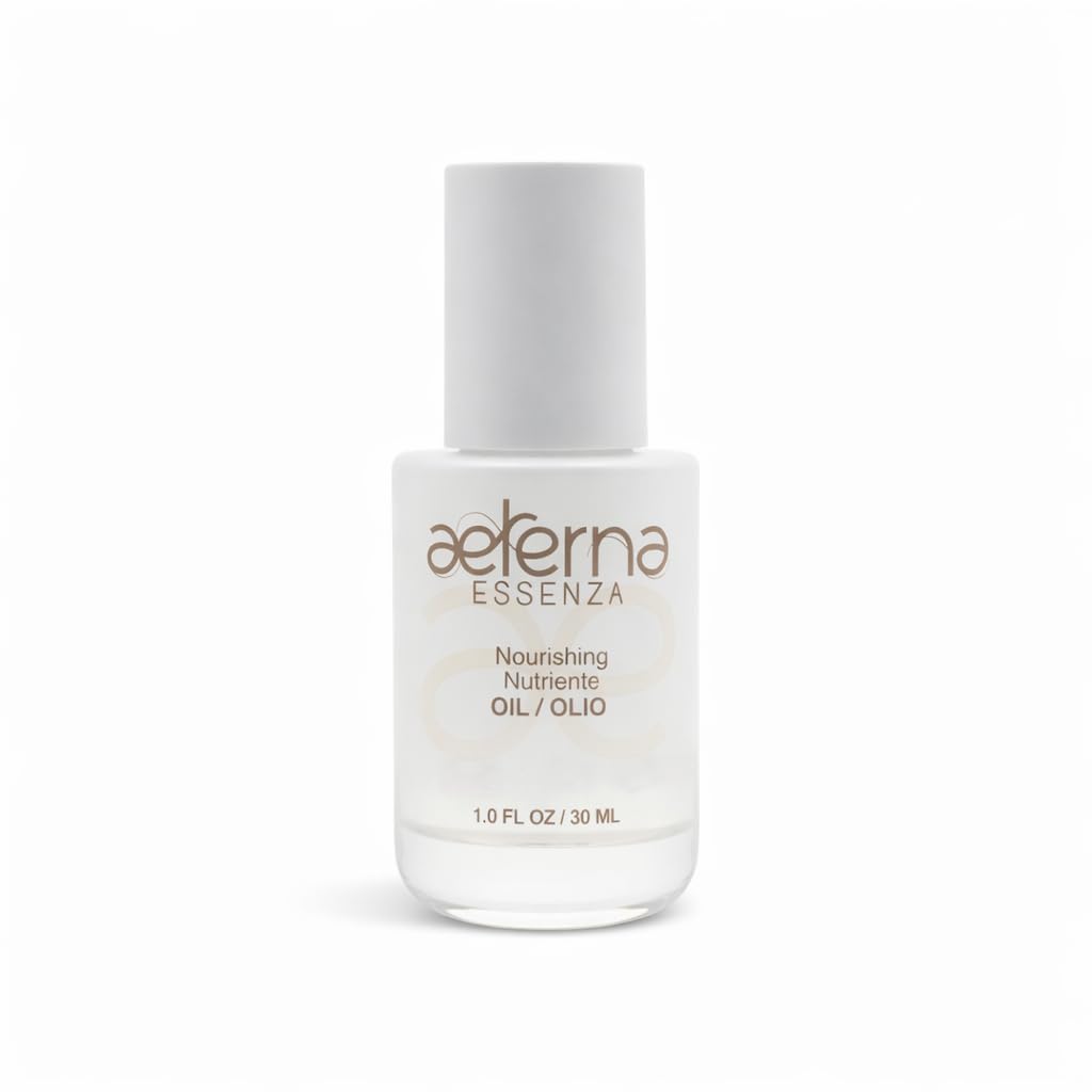 Aeterna ESSENZA - Nourishing Hair Oil with Linseed & UV Protection - Lightweight, Non-Greasy Formula - Sulfates, Parabens & Silicones Free | For All Hair Types - 30 ml