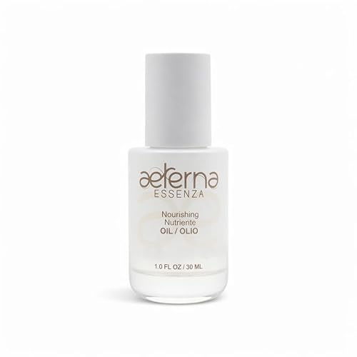 Aeterna ESSENZA Aceite nutritivo para el cabello con linaza y protección UV, fórmula ligera y no grasosa, sin sulfatos, parabenos ni siliconas, para