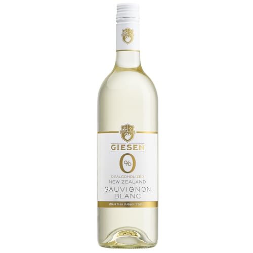 Giesen 0% Non-Alcoholic Sauvignon Blanc | Alcohol Removed | Low Calorie | Award-Winning | Marlborough & Waipara, New Zealand | 750mL (1, 1 Pack)