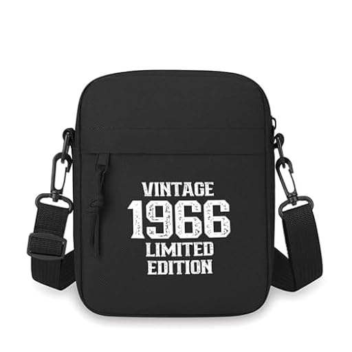 Vintage 1966 Edición limitada gráfica para hombres bandolera Dibujos animados de un solo hombro para mujeres Impresión unisex de cine | Ya disponible en tu tienda friki favorita! En mundofriki.es!