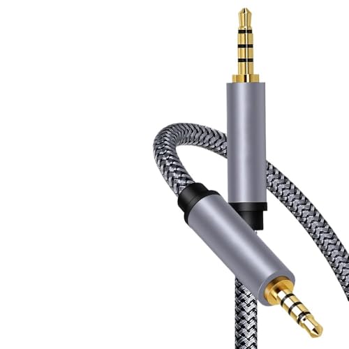 Cable Auxiliar Jack 3.5mm a 3.5mm 1m miniatura 6