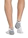 PUMA mens 8 Pack Low Cut Running Socks, White/Grey, 10 13 US