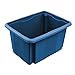 Produktbild keeeper Aufbewahrungsbox mit Dreh-/Stapelsystem, 38 x 28,5 x 20,5 cm, 15 l, Emil Eco Line, Eco Blue
