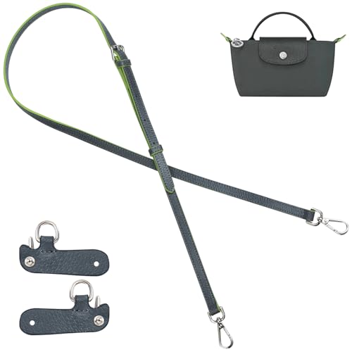 Image of Jiesinlov Leather Bag Shoulder Strap Replacement Crossbody Adjustable Conversion Kit Fit for Mini Pouch