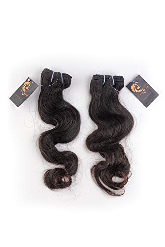 Extensions de cheveux humains bruts d'Inde à ondulation naturelle luxe