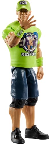 Mattel WWE Action Figure, 6-inch Collectible John Cena with 10 Articulation Points & Life-Like Look ​