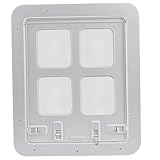 DRESSOOS Sliding Door Pet Door Energy-Saving Pet Screen Dog Cat Flap Replacement Mesh