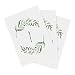Bliss Collections Rustic Greenery Wedding Table Numbers, 1-25, Head Table Card Included