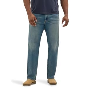 Lee Men’s Big and Tall Extreme Motion Relaxed Straight Jean