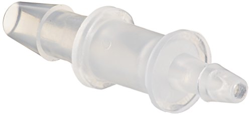 Eldon James C1.5-1-200PP Natural Non-Animal Derived Polypropylene Reduction Coupler, 3/32