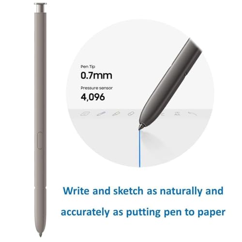 S Pen S24 Ultra puntero de alta precisión con 4096 niveles de sensibilidad 3