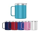 🏖️ 🏕️ ⛰️ MULTIPROPOSITO - Nuestras tazas son ideales para usar a diario o para llevar a cualquier lugar:oficina, coche, un paseo, etc... Simple y práctico, es el mejor regalo para amigos, familiares, niños o compañeros de trabajo. Las Tazas Termo para Cafe o Te de Mikomika son un acierto para tus regalos.