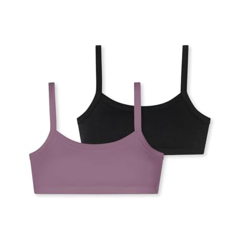 Schiesser Girl's 2 Pack Breathable Bustiers Cover