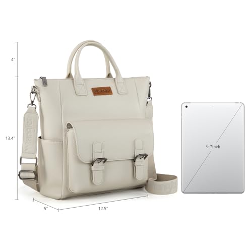 Image of Montana West Wrangler Medium Backpack Purse for Women Off-white Fashion Backpack with Removable Crossbody Strap for Travel Work WG175-9110TN