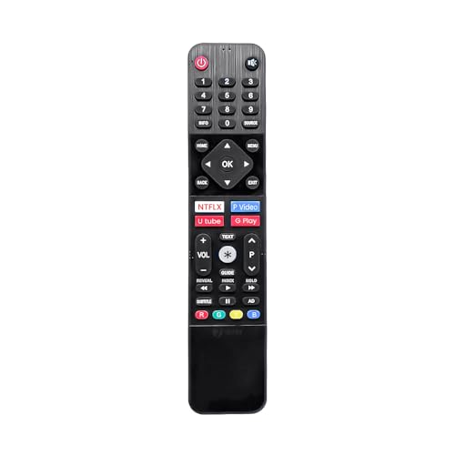Image of 7SEVEN Compatible with Nokia Tv Remote Control Original Suitable for Smart Android 4K LED UHD OLED HD Nokia Television with OTT Hotkeys - Infrared Non Voice Command Remote Control