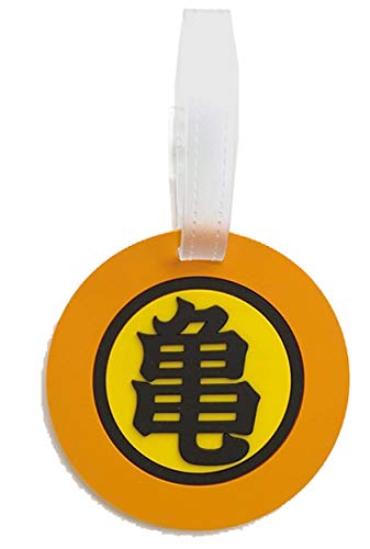バンガード ドラゴンボールZ 丸型ネームタグ ラゲージタグ 亀 DB-001-ONT-亀 オレンジ 本体:約Φ8×D0.7cm、ベルト長さ:約H17×W1cm