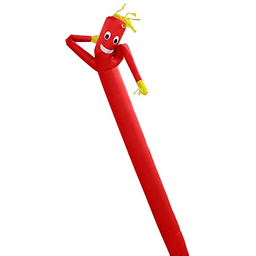 Skyerz Wacky Waving Inflatable Tube Man. Arm Flailing Advertising Sky Air Puppet - 20 Feet, Red (Blower Not Included) (SK-20-RD)