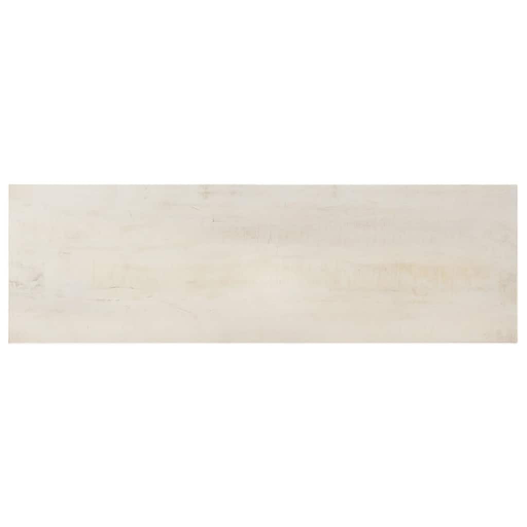 Konsola stołowa z drewna mango 115 x 35 x 77 cm, biała