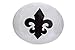 TFJ Men Women Western Fashion Belt Buckle Silver Metal Fleur De Lis Lily Flower French