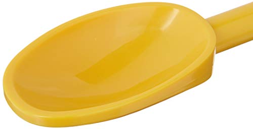Image of Mercer Culinary Hell's Tools Hi-Heat 12-Inch Mixing Spoon, Yellow