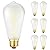 HOMOSUM Frosted Vintage LED Edison Bulbs, 6W, Equivalent 60W, High Brightness Soft White 3000K,ST58 Dimmable Antique LED Filament Bulbs with 90+ CRI, E26,Pack of 6 (6W=60W Soft White)