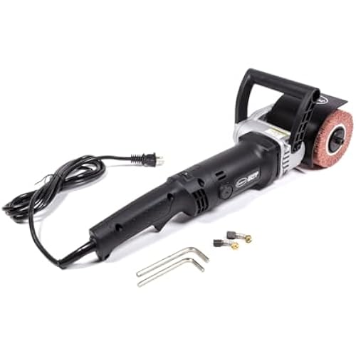 Eastwood Contour SCT Surface Conditioning Tool Drum Machine Grinder, Sander, Buffer, Polisher with 6 Speed 9 AMP 3700 RPM Motor Power Rotary Tools