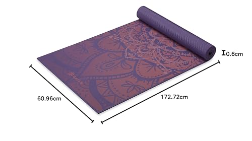 Gaiam Print Yoga Mats (5mm)