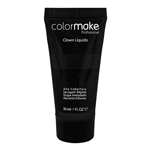Clown Liquido 30 Ml, Colormake, Preto