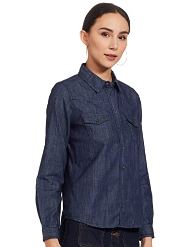Image of Spykar Women's Slim Fit Shirt