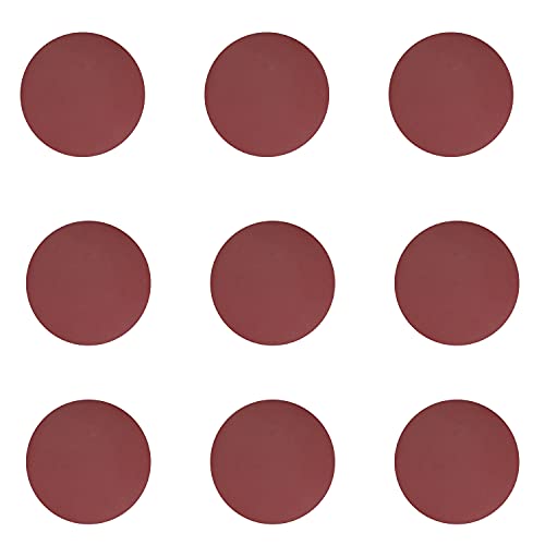 Utoolmart ディスクペーパー サンダー サンディングディスク サンドペーパー ダブルアクション マジック ペーパー 研磨 やすり 電動サンダー用 サンディングパット 木工用 ランダムアクションサンダー用 サンディング 研磨 サンダー用紙やすり丸型 #600 工木工生地研磨用 7インチ 外径 180mm 10枚