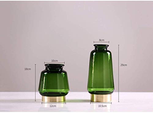 Vase en verre MU petite fleur hydroponique sans risque de chute - 2