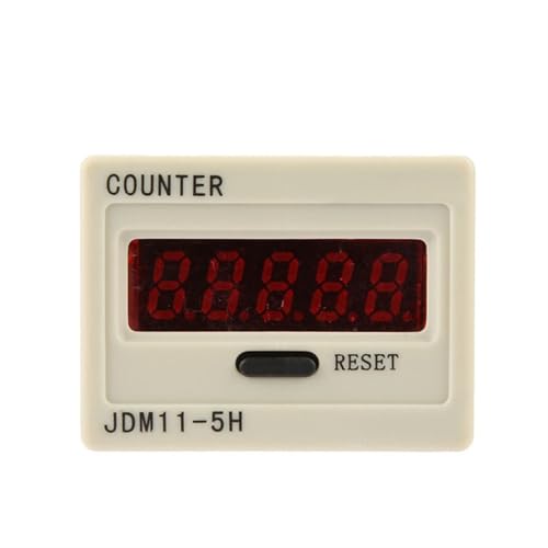 5 Digit Display Electronic Digital Counter JDM11-5H industrial counter Power failure memory(Voltage count 24V)