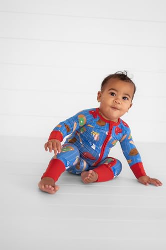image for Little Sleepies Pajamas for Baby Boys & Girls, Viscose from Bamboo Bab