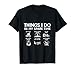 Things I Do in My Spare Time, Bicycle Cycling Lover T-Shirt