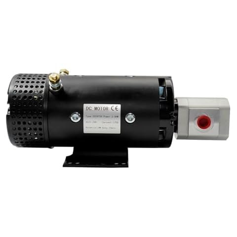 Lamerto 24VDC Hydraulic Pump Motor Assembly 161936 161937 Replacement for Skyjack Scissor Lift SJIII3220 SJIII3226 SJIII4620 SJIII4626 SJIII4632 Cover