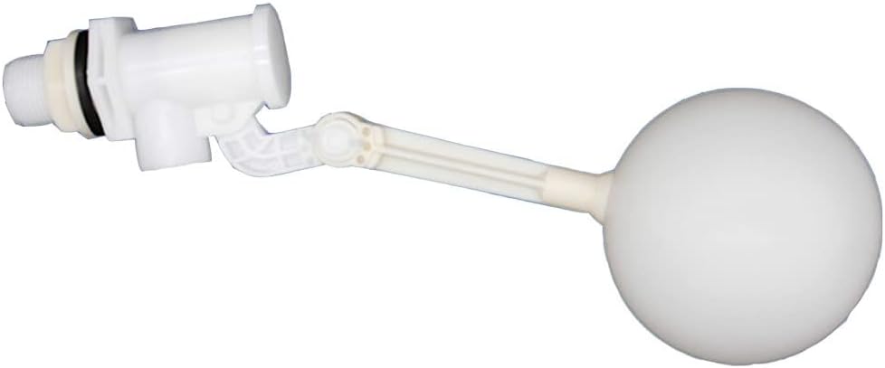 Aquarium Float Valve Low Pressure Large Flow Float Valve Adjustable Floats Valves, for Chemical Industry Water Filter Float Ball Valve (Size : 1 inch)